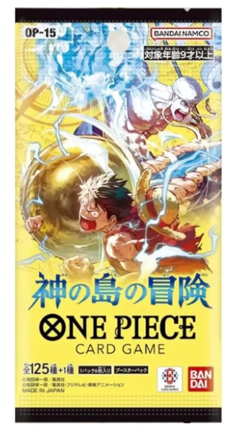 One Piece OP-15 Japanese Edition Booster Pack | PokeTCG  PokTCG