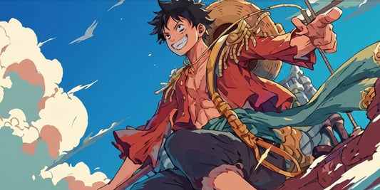 One Piece Luffy Adventure Scene Gaming Mousepad Extended Anime Desk Mat Straw Hat Pirate Design - PokeTCG