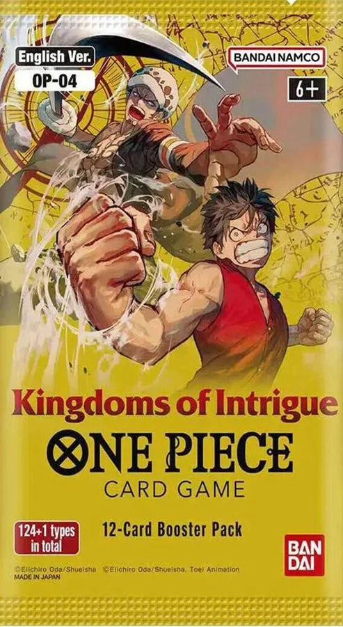 (Call For Price) One Piece TCG OP-04 Kingdoms of Intrigue Booster Pack (English Version)
