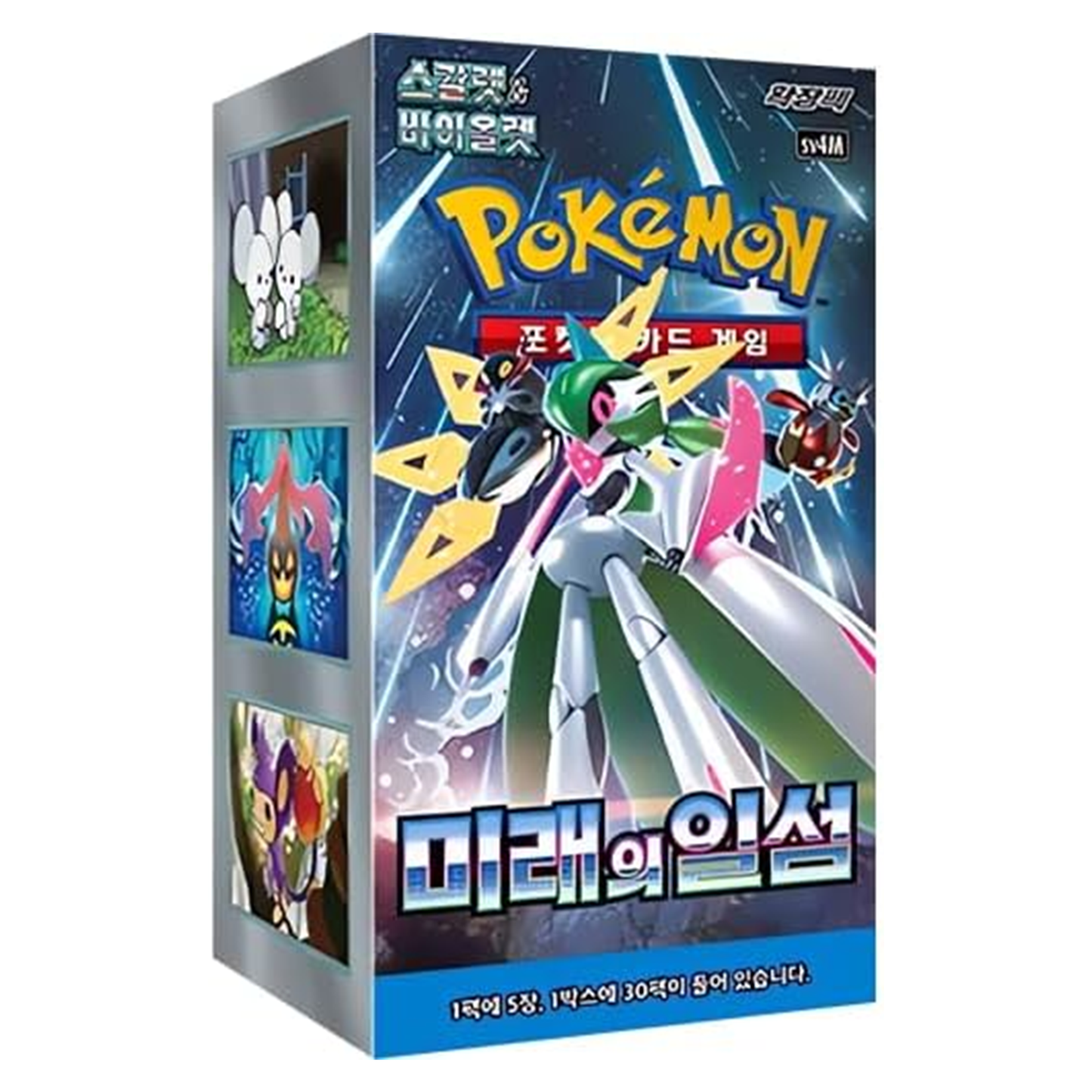 Pokémon TCG Future Flash Booster Box Korean Version – Official Scarlet & Violet expansion pack available at Poketcg.in