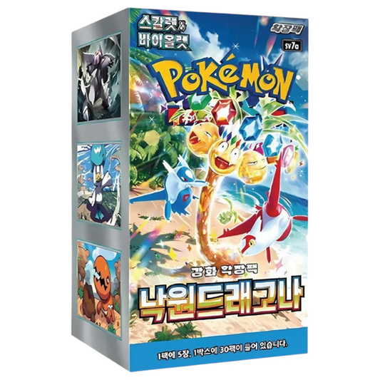 Pokémon TCG Paradise Dragona Booster Box Korean Version – Official Scarlet & Violet expansion sealed pack from Poketcg.in