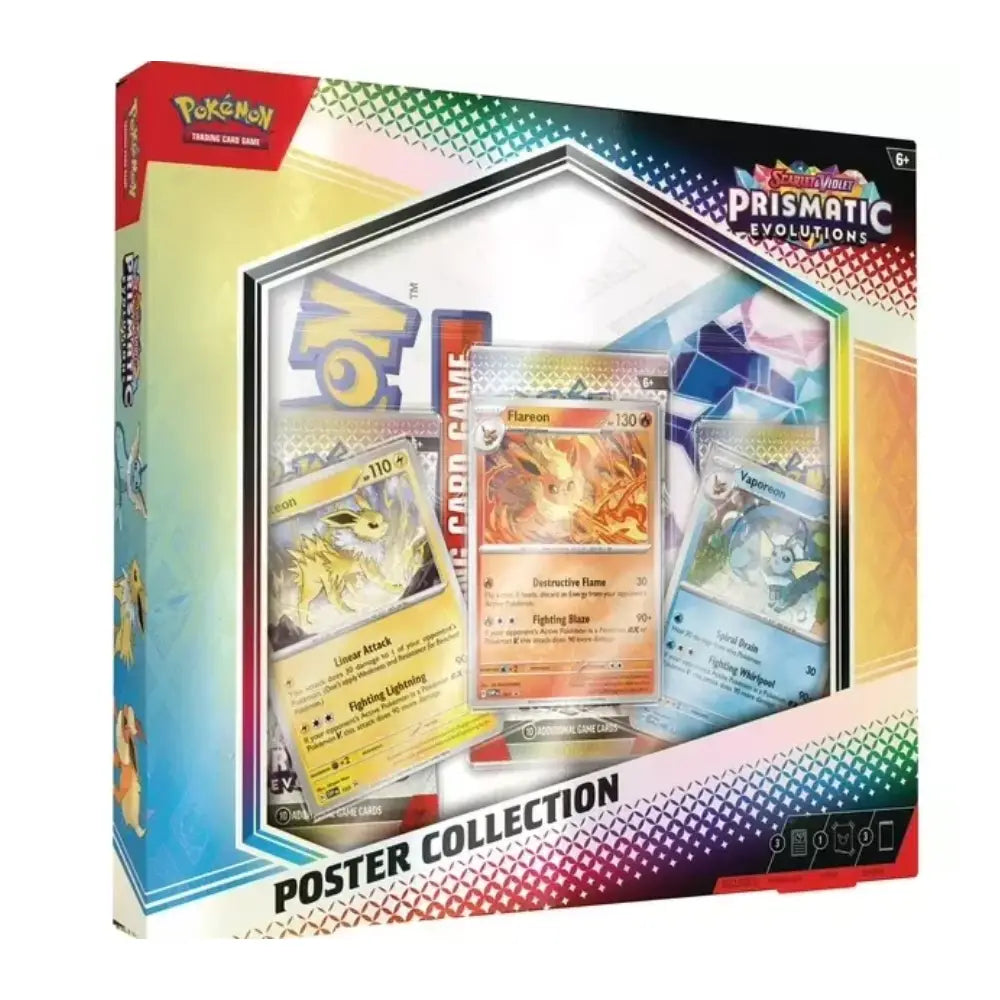 pokemon eevee prismatic booster box Evolutions Poster Collection | 3 Packs Card Type_Instant Pick Your Spot:Spot 2 and showstopping moments—your decks Ninetales - 009/086 -