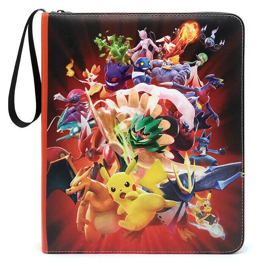 400 card pokemon binder Amazon.com: Trading Card Binder 4 Pocket,400 Pockets Card Binder for Pokemon  Cards with Zipper,50 Sleeves Card Holder Compatible with Standard Card,Sport  Card,Game Card-Gift for Boy and Girl (4-Pockets, Red) : Toys &