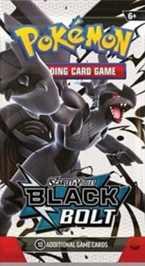 Pokemon TCG Scarlet & Violet 10.5 Black Bolt Booster Pack (English Version)