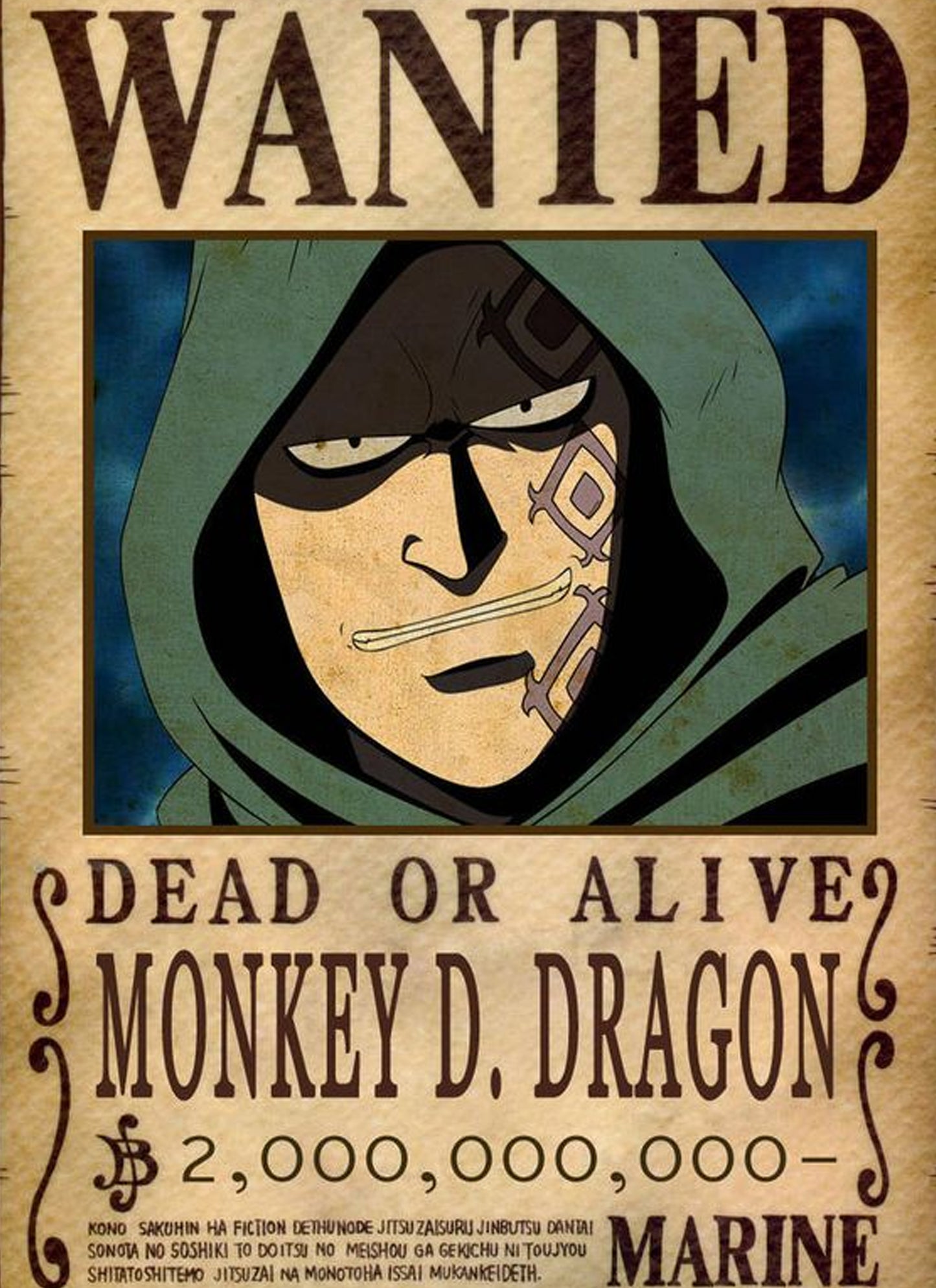Roronoa Zoro Wanted Poster One Piece Anime Wall Art - PokeTCG