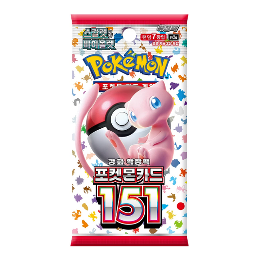 Pokémon TCG Scarlet & Violet 151 SV2A Booster Pack Korean Version – Official expansionoketcg.in