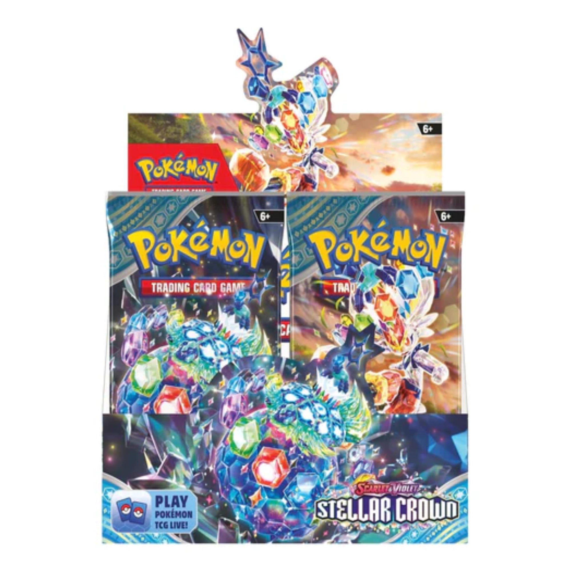 scarlet violet booster box english Pokémon TCG: Scarlet & Violet Stellar Crown Booster Box (English) – PokéTCG