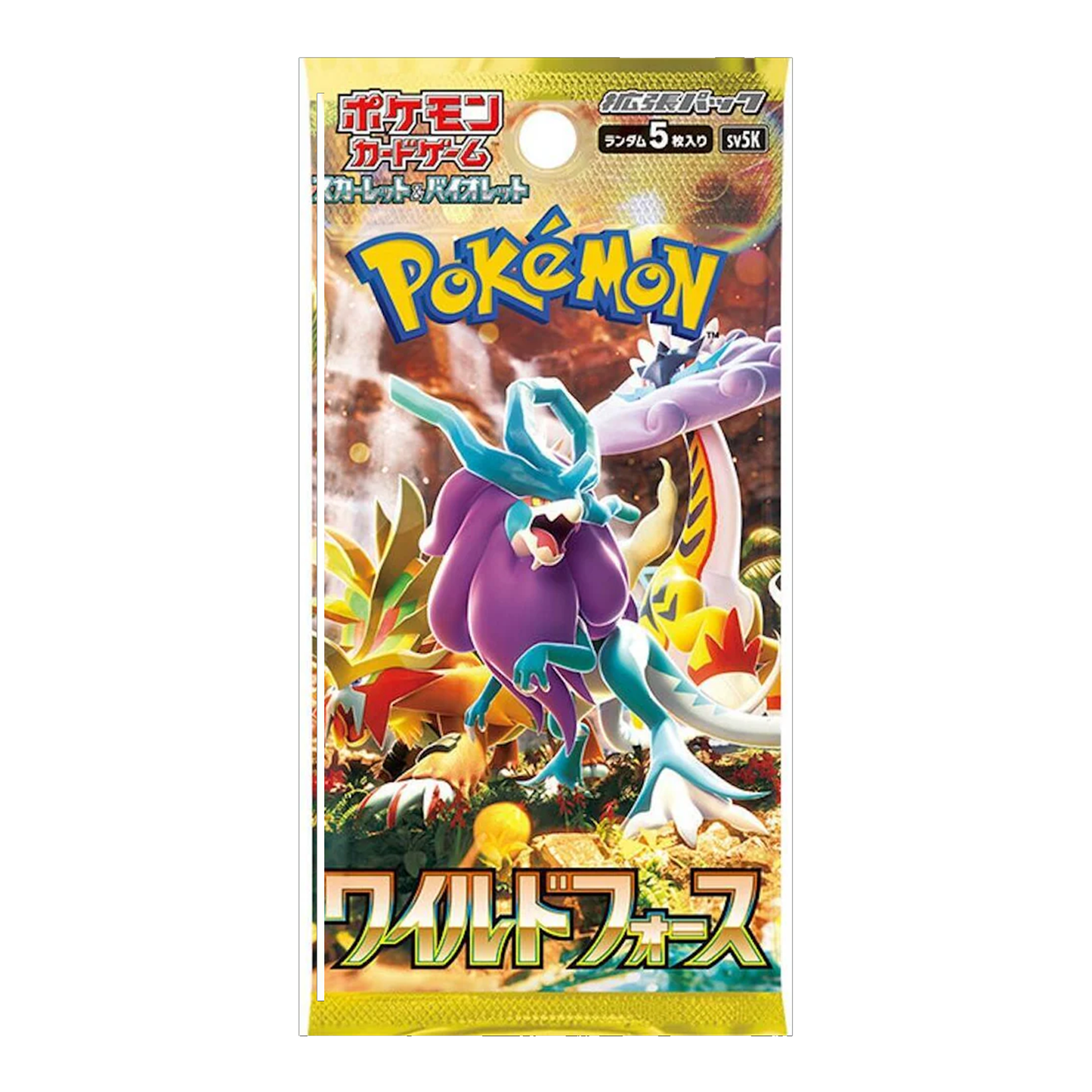 Harness the power of Pokémon TCG: Temporal Forces & Wild Force Booster Pack(Korean). Rare cards & sealed packs available only at Poketcg.in!