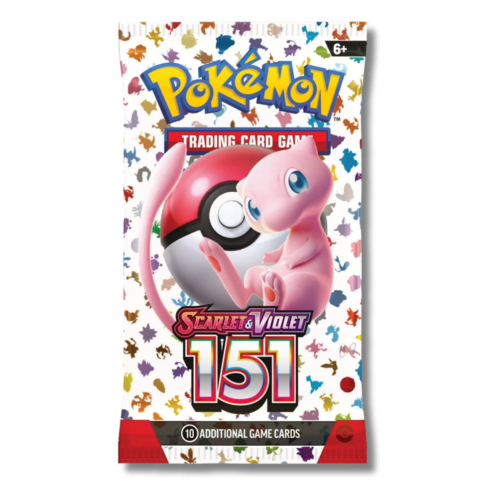 Pokémon Scarlet & Violet 151 Booster Bundle 6 Packs Rip N Ship