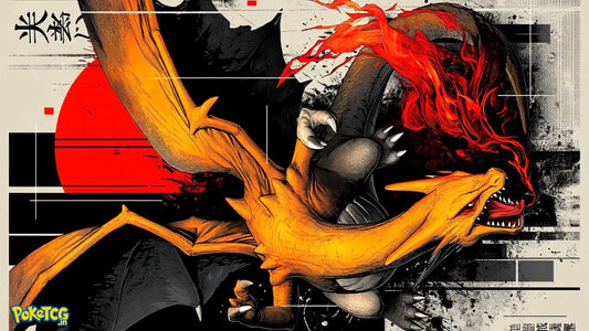 Pokémon "Blazing Duel" Charizard vs. Shiny Charizard