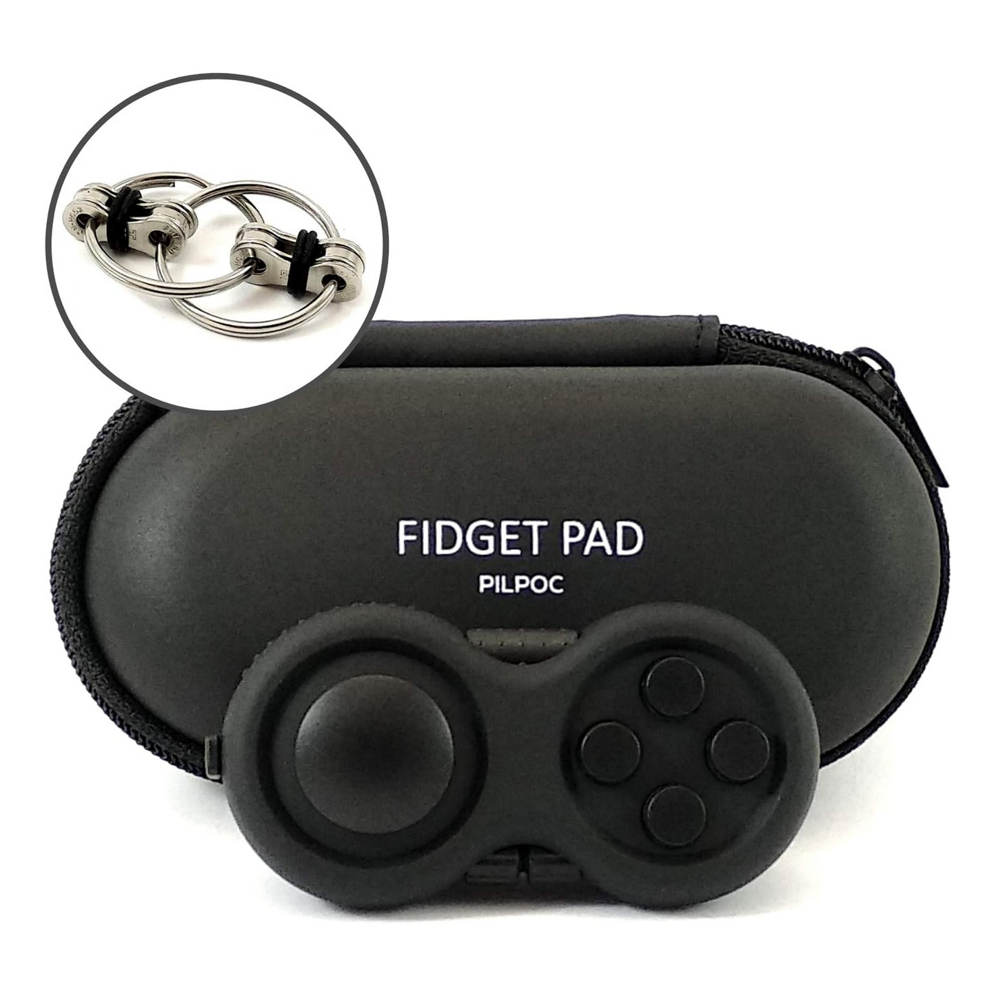 PILPOC fidget pad controller toy designed to improve focus and reduce stress and anxiety for kids with ADHD
