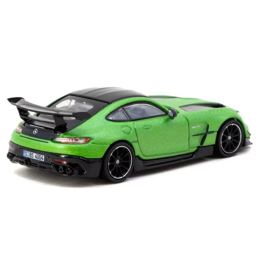 Tarmac Works Mercedes-Benz AMG GT Black Series Green GLOBAL64 – 1:64 Premium Diecast Model Car