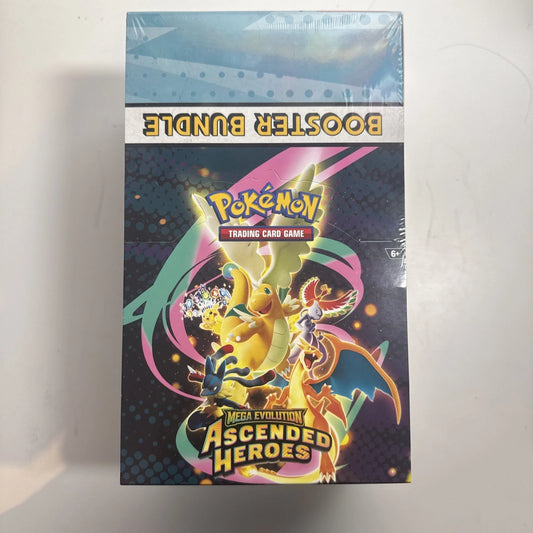 Pokemon TCG - Ascended Heroes Booster Bundle Sealed Display Case from Mega Evolution Series (x10 Booster Bundles)