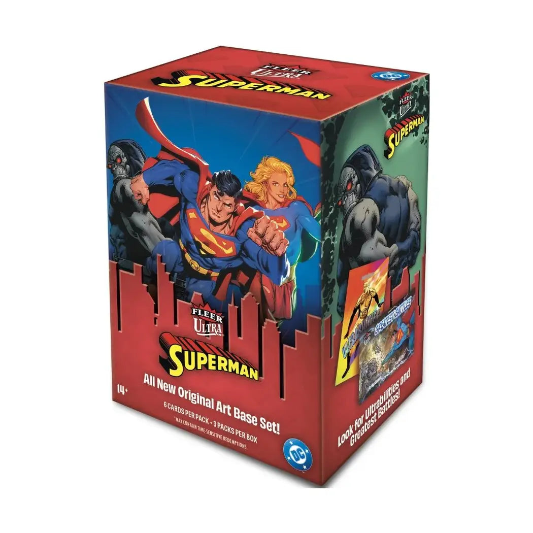 2026 Upper Deck Fleer Ultra Superman Blaster Box