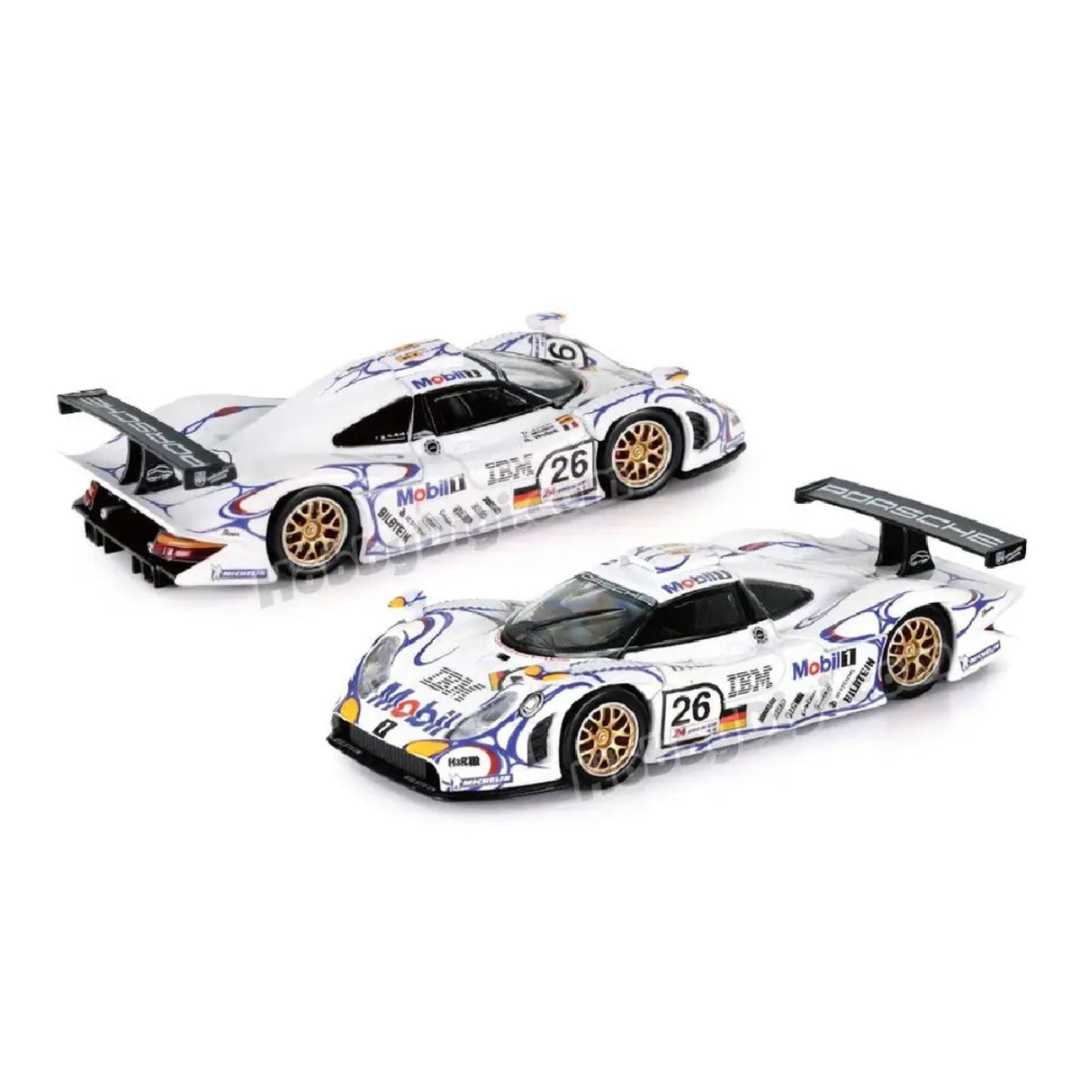 Trends Hobby Porsche 911 GT1 LM 1998 Le Mans Winner #26 No. 095 – 1:64 Premium Diecast Model Car