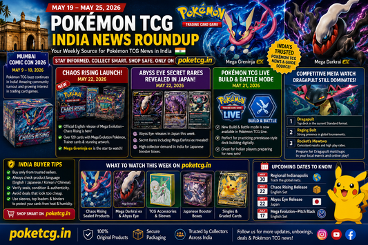 Pokémon TCG India News: Chaos Rising, Abyss Eye & Mega Darkrai