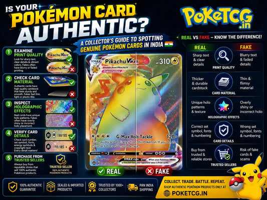 Is Your Pokémon Card Authentic? A Collector's Guide to Spotting Genuine Pokémon Cards in India