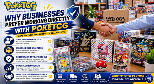 Global B2B Trading Card Wholesale Supplier | Bulk Pokémon, One Piece ; TCG Orders Worldwide