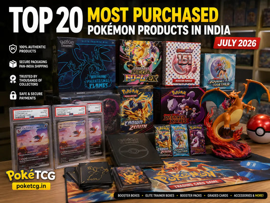 Top 20 Most Purchased Pokémon Products in India – July 2026