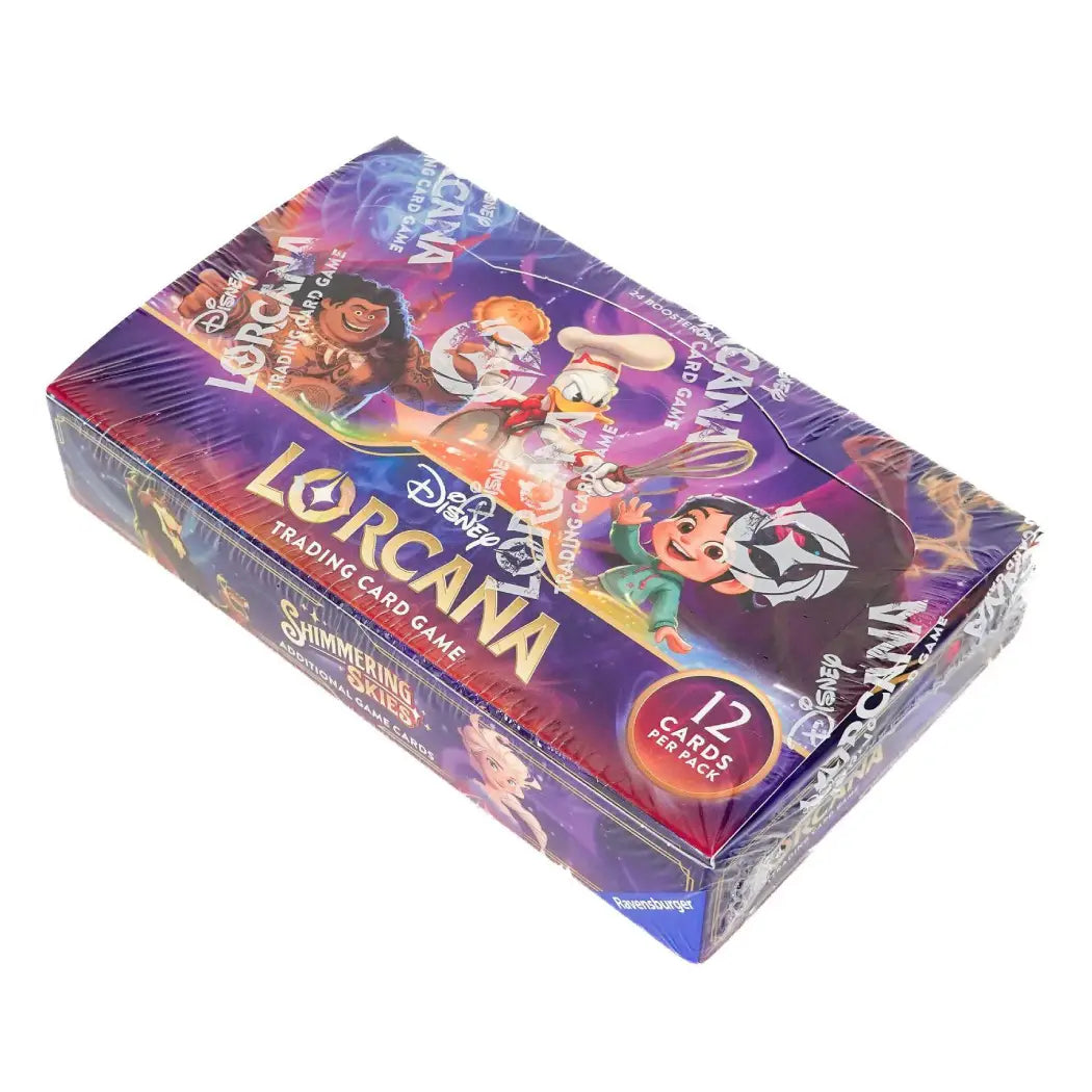 Disney Lorcana: Shimmering Skies Booster Display Sealed New