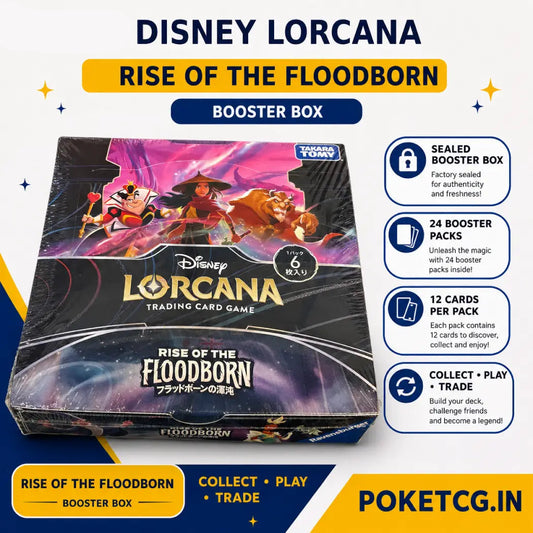 Disney Lorcana TCG – Rise of the Floodborn Booster Box (Japanese Version)