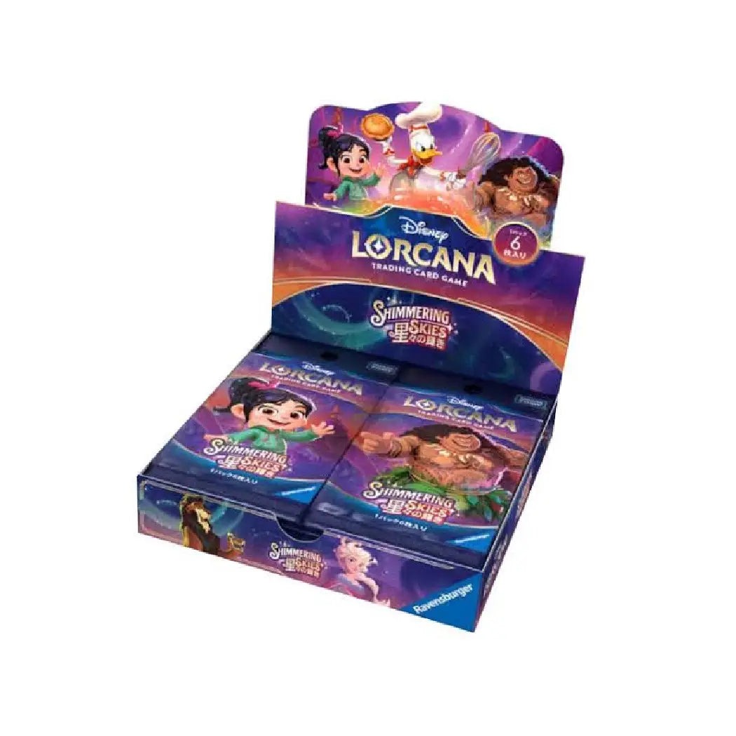 Disney Lorcana TCG – Shimmering Skies Booster Box (Japanese Version)