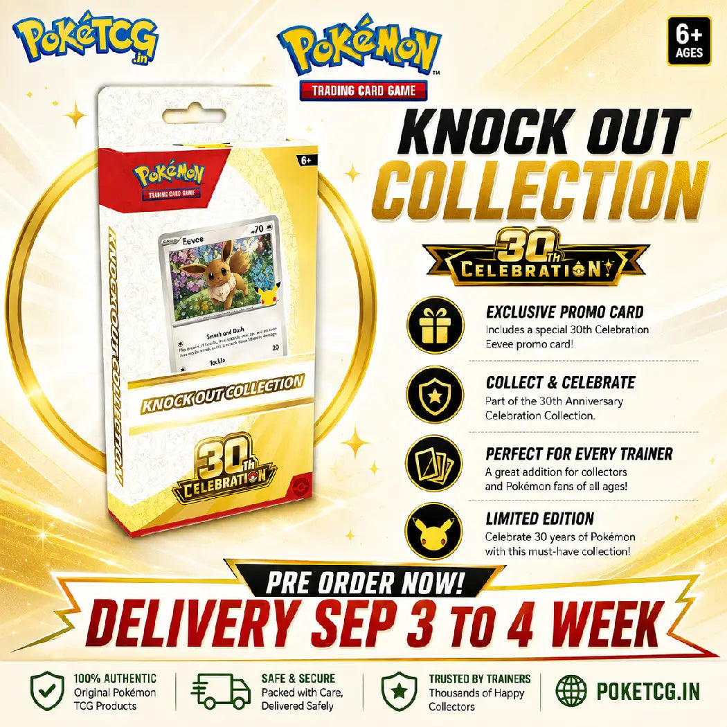 Pokémon Trading Card Game: 30th Celebration Knock Out Collection