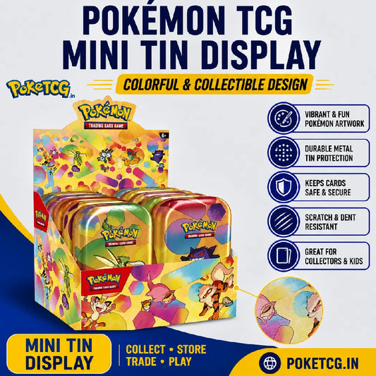 Pokémon TCG Scarlet & Violet—151 Mini Tin Display Factory Sealed