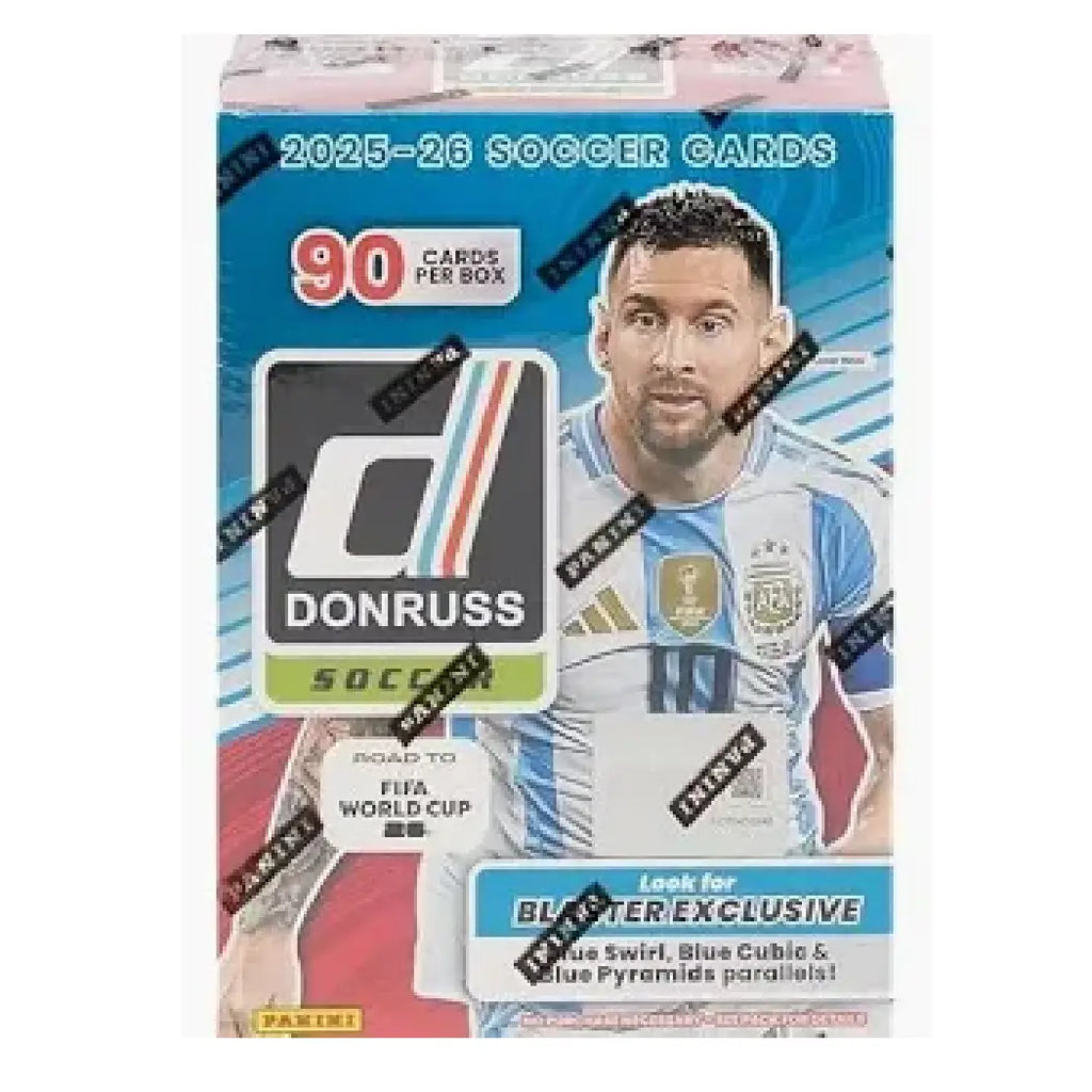 2025-26 Panini Donruss Soccer Road to FIFA World Cup Factory Sealed Blaster Box