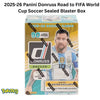 2025-26 Panini Donruss Road to FIFA World Cup Soccer Sealed Blaster Box