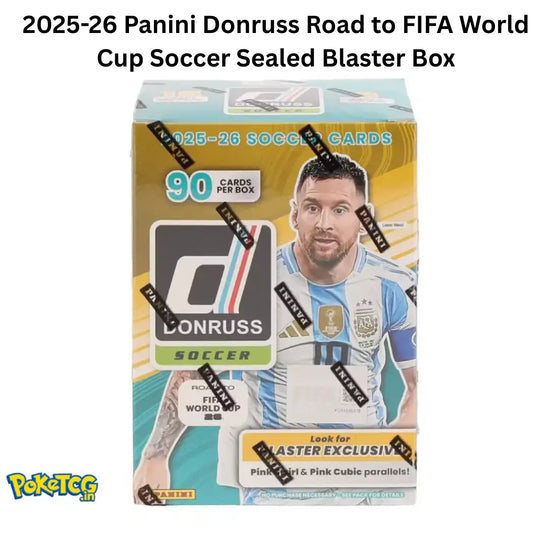 2025-26 Panini Donruss Road to FIFA World Cup Soccer Sealed Blaster Box