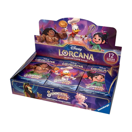 Disney Lorcana: Shimmering Skies Booster Display Sealed New
