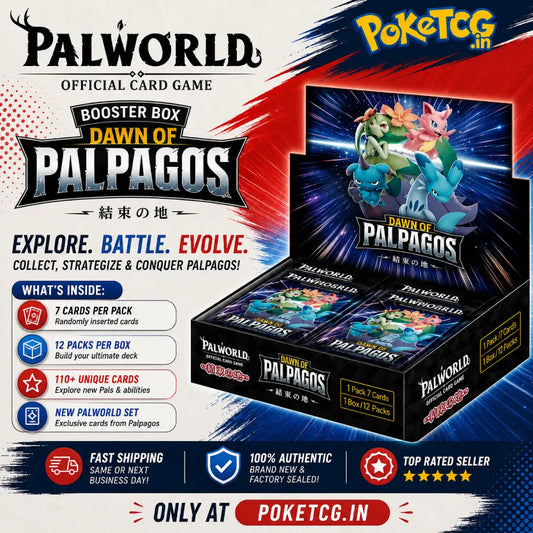 Palworld TCG: Dawn of Palpagos Booster Box 1st Edition English sealed