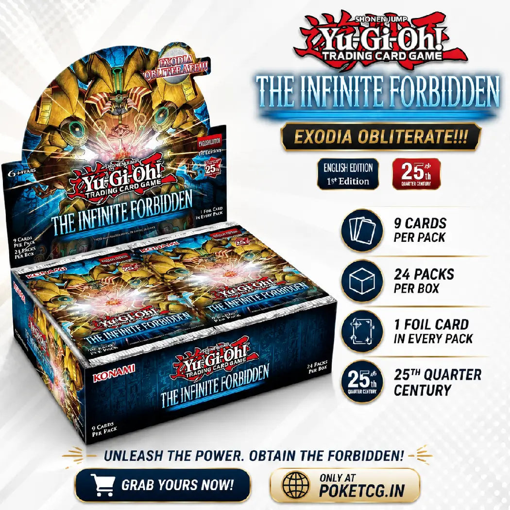 Yu-Gi-Oh! Trading Card Game – The Infinite Forbidden Booster Box