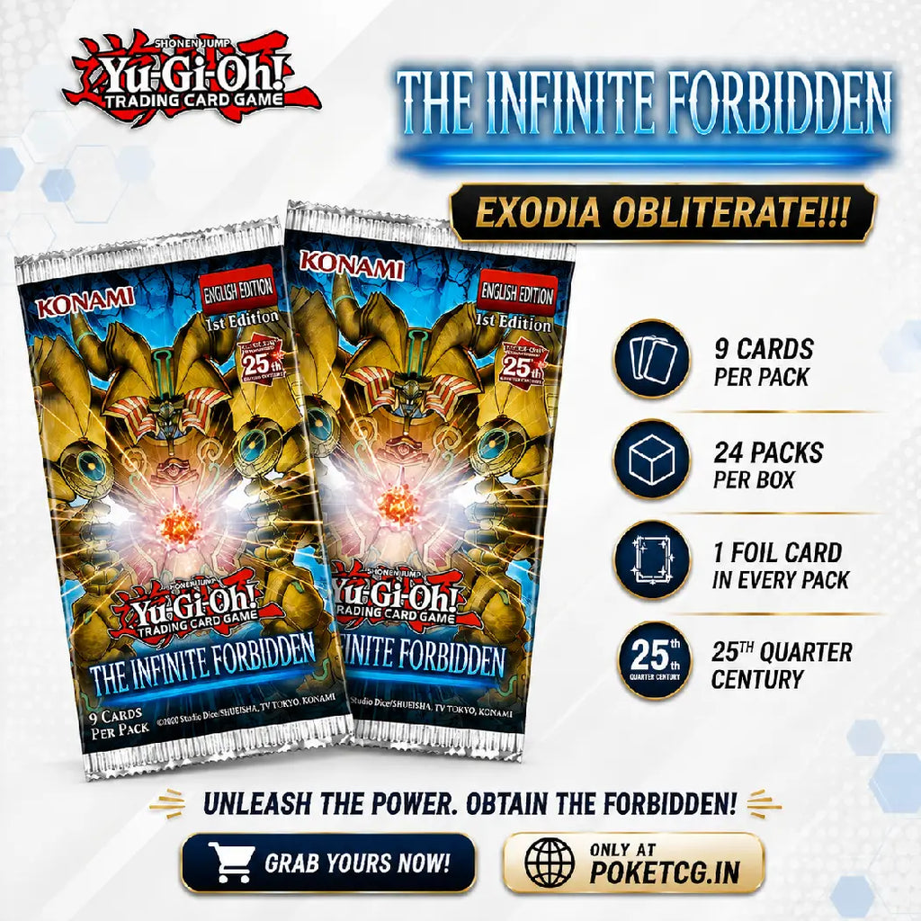 Yu-Gi-Oh! Trading Card Game – The Infinite Forbidden Booster Pack