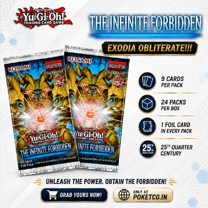 Yu-Gi-Oh! Trading Card Game – The Infinite Forbidden Booster Pack