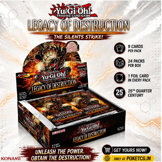 Yu-Gi-Oh! Trading Card Game – Legacy of Destruction Booster Box (English)