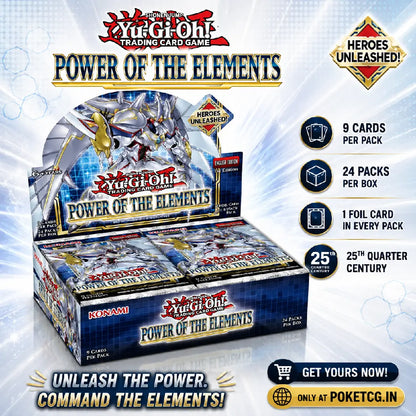 Yu-Gi-Oh! Trading Card Game – Power of the Elements Booster Box (English)