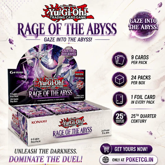 Yu-Gi-Oh! Trading Card Game – Rage of the Abyss Booster Box (English)