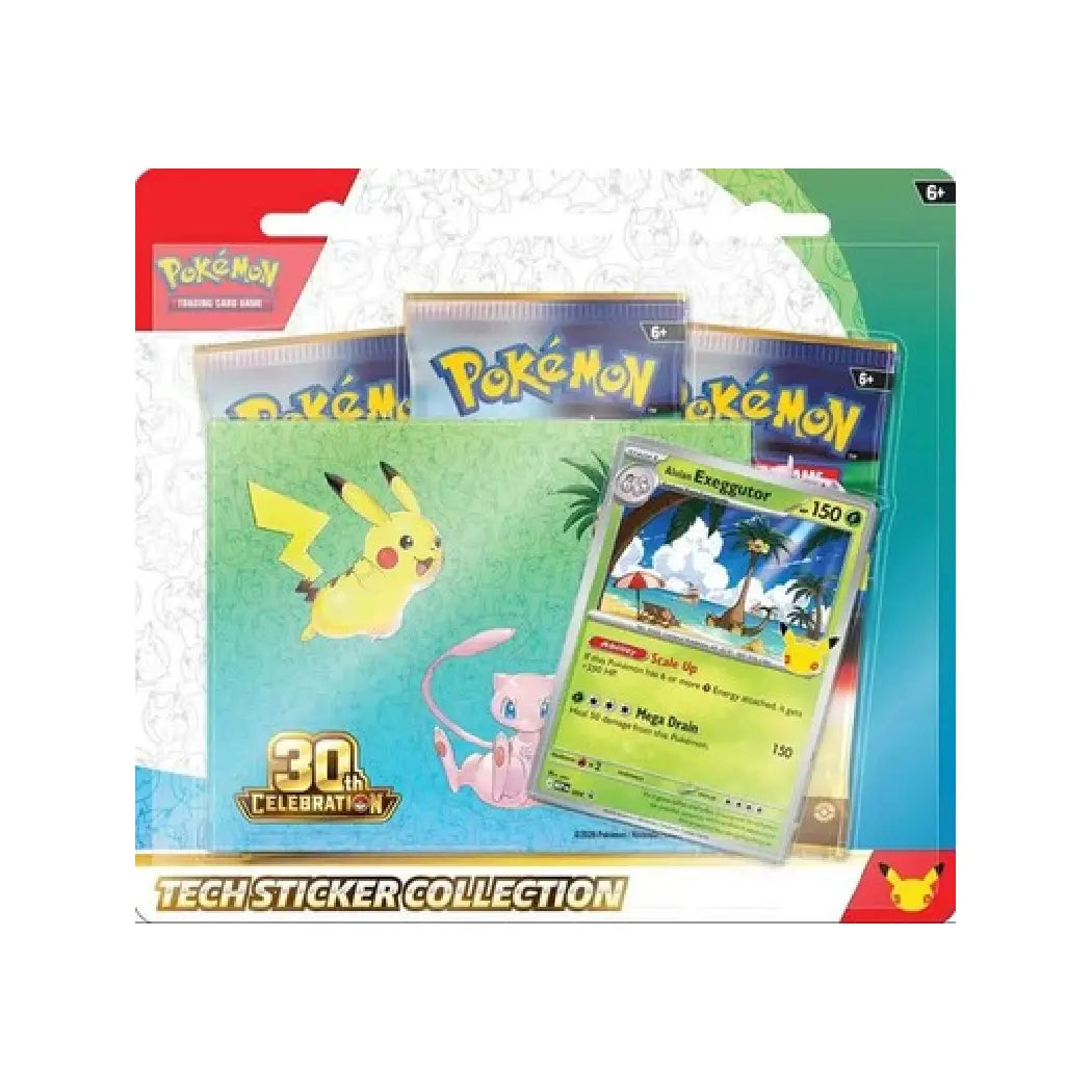 Pokémon TCG – 30th Celebration Tech Sticker Collection