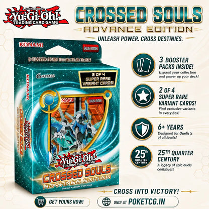 Yu-Gi-Oh! Trading Card Game – Crossed Souls Advance Edition Display Box