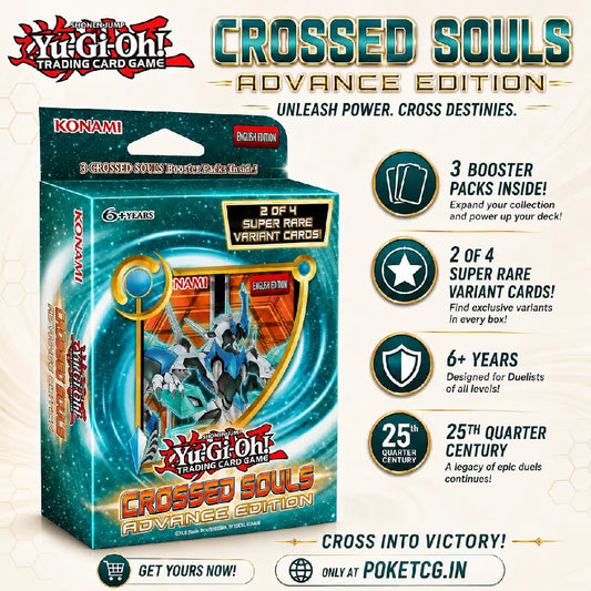 Yu-Gi-Oh! Trading Card Game – Crossed Souls Advance Edition Display Box