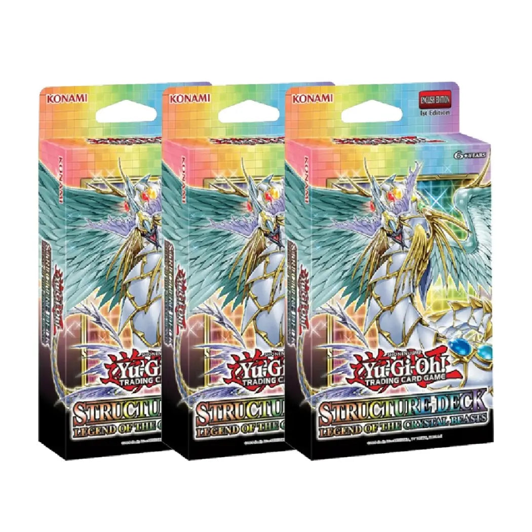 Yu-Gi-Oh! Trading Card Game – Structure Deck: Legend of the Crystal Beasts (English)