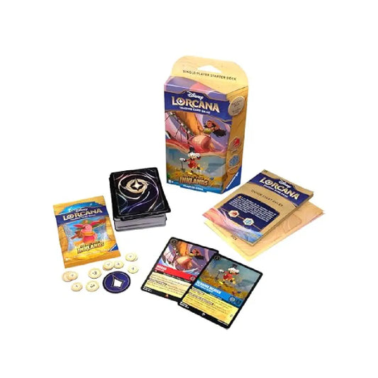 Disney Lorcana Trading Card Game – Into the Inklands Starter Deck: Amber & Emerald