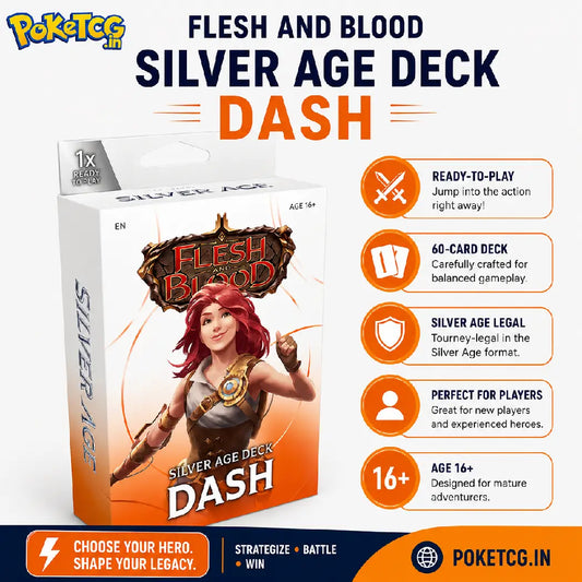 Flesh and Blood TCG Silver Age Deck – Dash