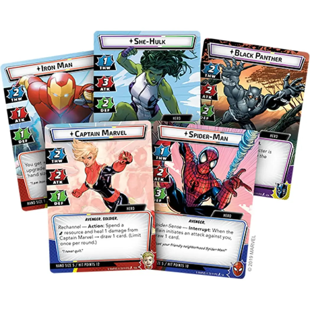 Marvel Champions: The Card Game Core Set – Cooperative Superhero Strategy Game