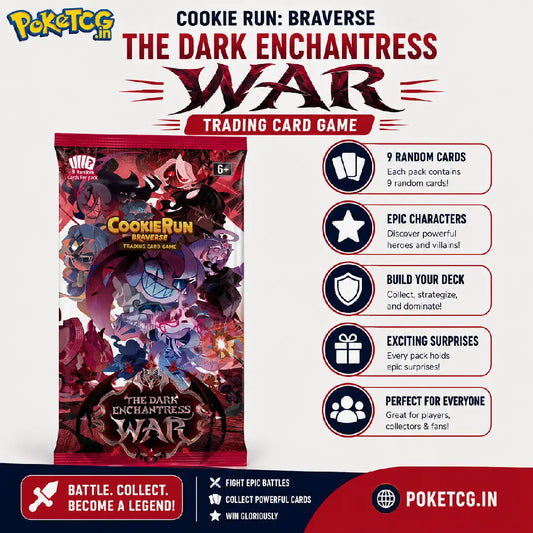 CookieRun: Braverse Trading Card Game – The Dark Enchantress War Booster Pack