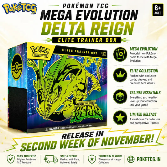 Pokémon TCG – Mega Evolution: Delta Realm Elite Trainer Box