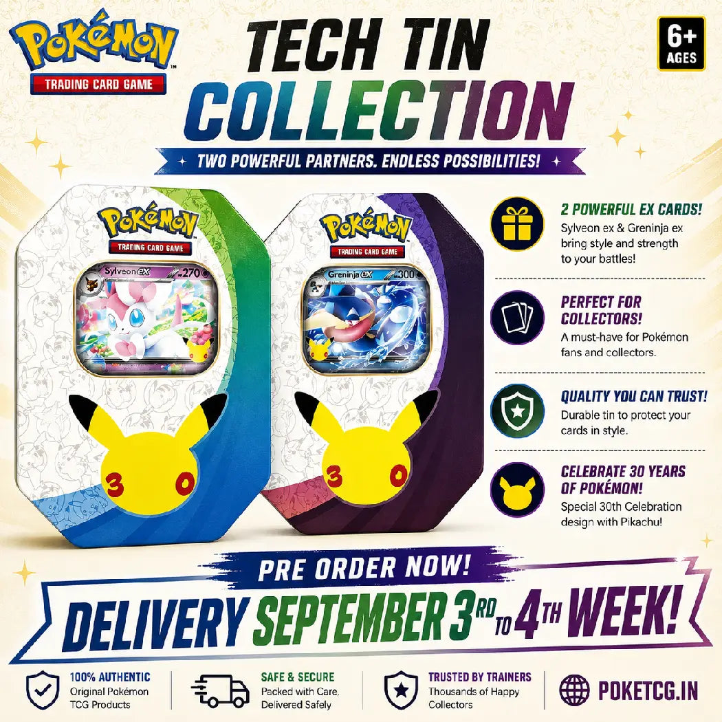 Pokémon TCG – 30th Celebration Mini Tin Collection