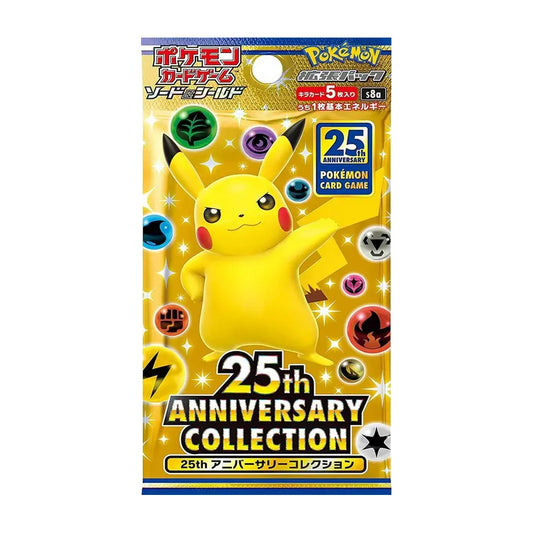 Pokemon Card Game Japanese 25th Anniversary Collection S8a Booster Pack